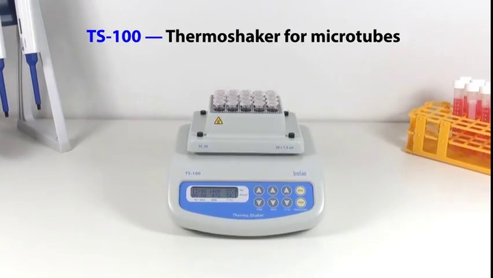 デジタルサーモミキサー - TS-100 - Biosan - オービタル / サンプル準備用 / たんぱく質抽出用
