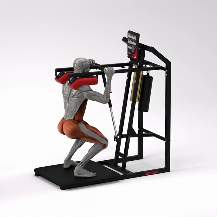 Aparelho de musculação agachamento (squat) - A300 - Keiser