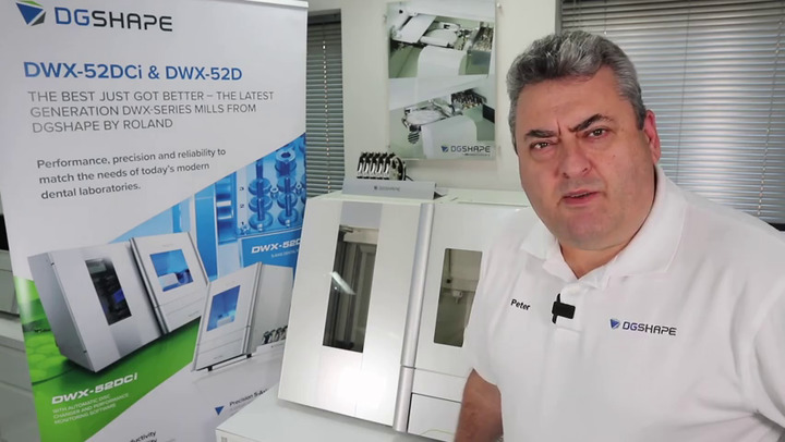 CAD/CAM milling machine - DWX-52DCi - ROLAND DG - dental
