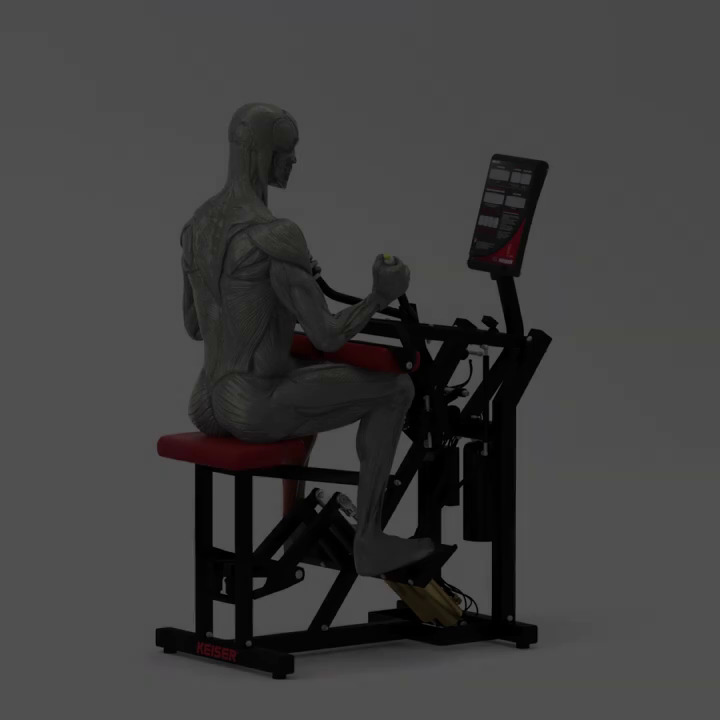 Calf raise gym station A300 Keiser