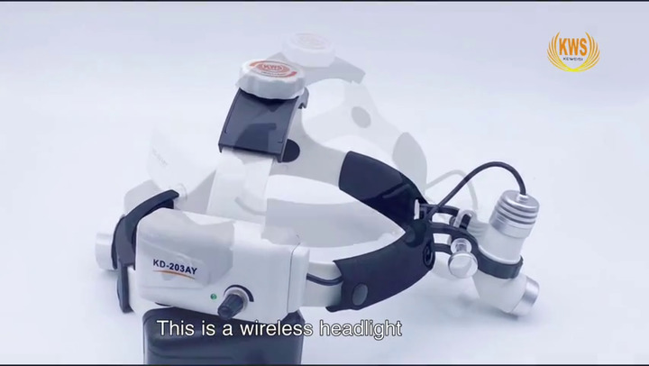 Medical head-light - KD-203AY-4 - Nanjing Keweisi Medical Lighting