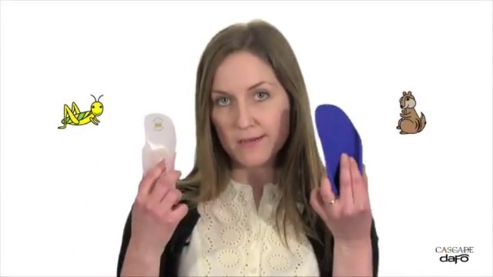 Orthopedic insole with transverse arch pad Cricket® Cascade