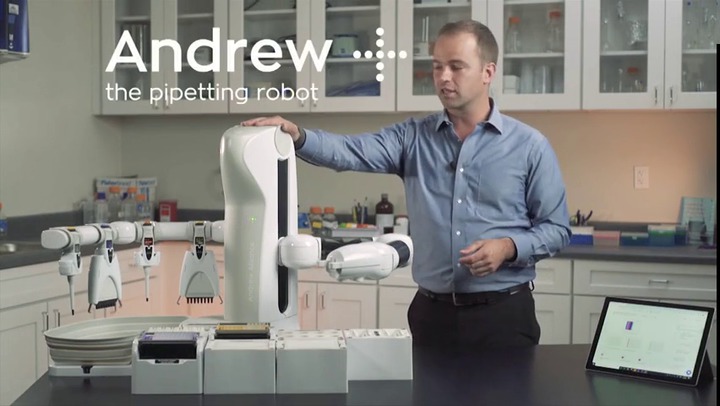 Laboratory robot - Andrew+ Andrew Alliance S.A. - sample preparation